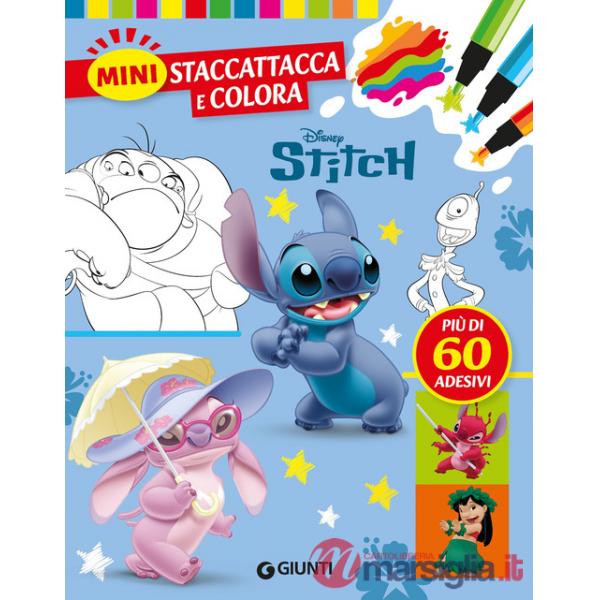 Stitch. Mini. Staccattacca & colora. Ediz. illustrata
