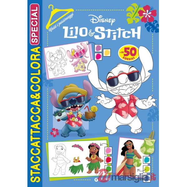 Lilo & Stitch. Staccattacca & colora. Special. Vesti i personaggi. Ediz. a colori