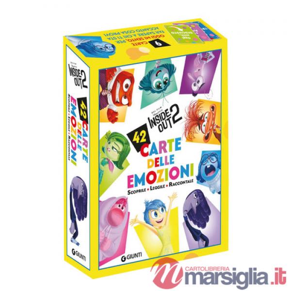Carte delle emozioni. Inside Out 2. Scoprile. Leggile. Raccontale. Ediz. a colori. Con 42 Carte