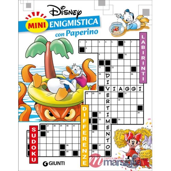 Mini enigmistica con Paperino
