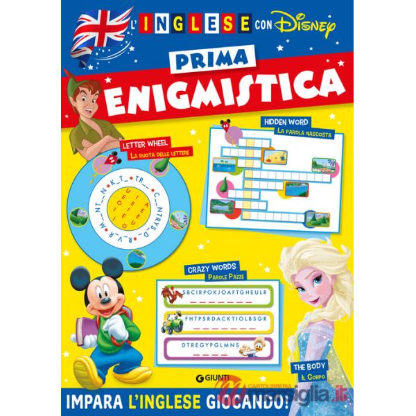Prima enigmistica. L'inglese con Disney. Impara l'inglese giocando. Ediz. a colori