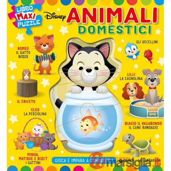Animali domestici. Libro maxi puzzle Disney. Gioca e impara a conoscerli