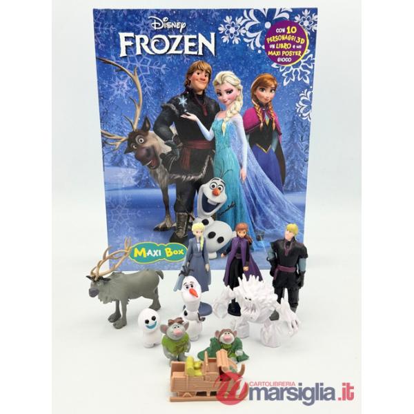 Frozen. Maxi box. Ediz. a colori. Con maxi poster gioco. Con 10 personaggi 3D