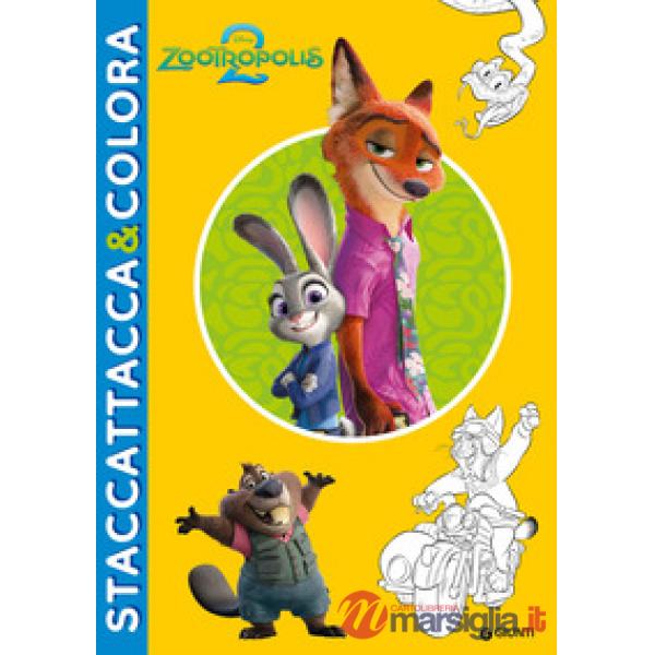 Zootropolis 2. Staccattacca & colora. Con adesivi. Ediz. a colori