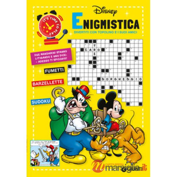 Enigmistica Disney. Divertiti con Topolino e i suoi amici