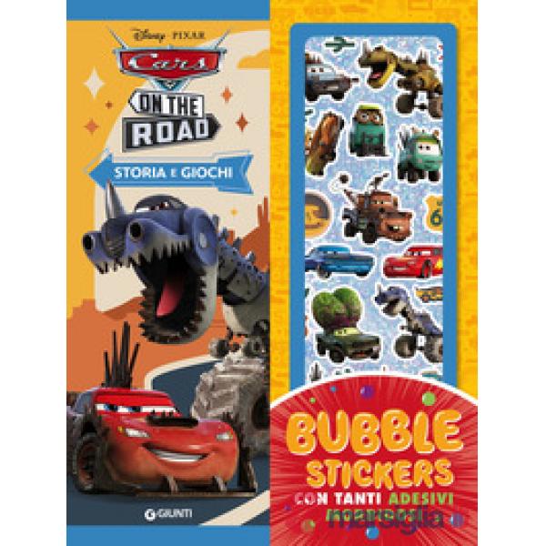 Cars on the road. Bubble stickers. Storia e giochi. Cars. Ediz. illustrata. Con Adesivi