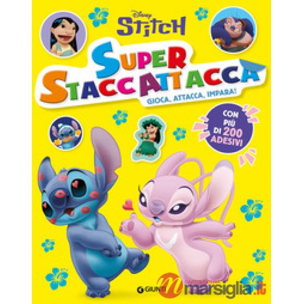 Stitch. Superstaccattacca. Gioca, attacca, impara. Con adesivi. Ediz. a colori
