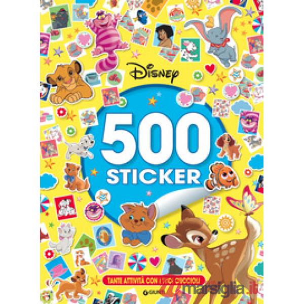 Cuccioli Disney. 500 sticker. Tante attività con i tuoi cuccioli. Ediz. a colori