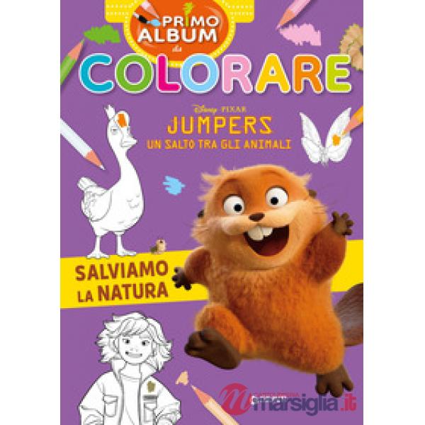 Salviamo la natura. Jumpers. Un salto tra gli animali. Primo album da colorare. Ediz. illustrata