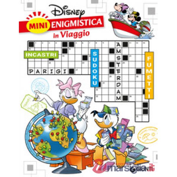 Mini enigmistica Disney in viaggio. Incastri. Sudoku. Fumetti