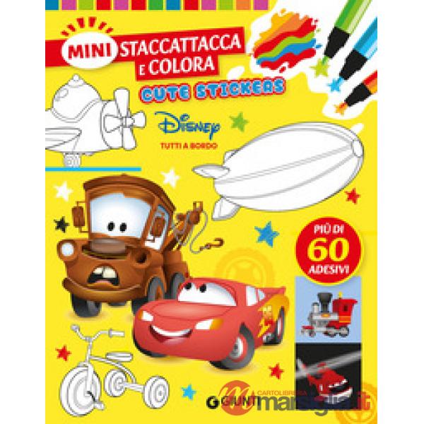 Tutti a bordo. Cute stickers. Mini staccattacca e colora. Ediz. illustrata