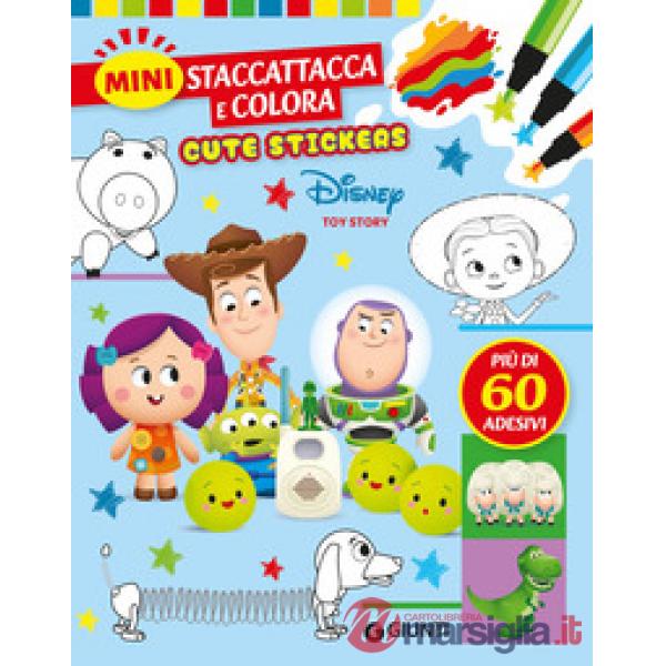 Toy Story. Cute stickers. Mini staccattacca e colora. Ediz. illustrata