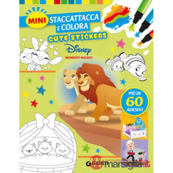 Momenti magici. Cute stickers. Mini staccattacca e colora. Ediz. illustrata