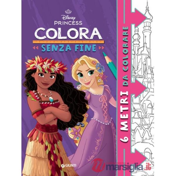 Disney Princess. Colora senza fine. 6 metri da colorare. Ediz. illustrata