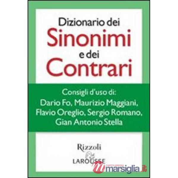 DIZIONARIO DEI SINONIMI E CONTRARI