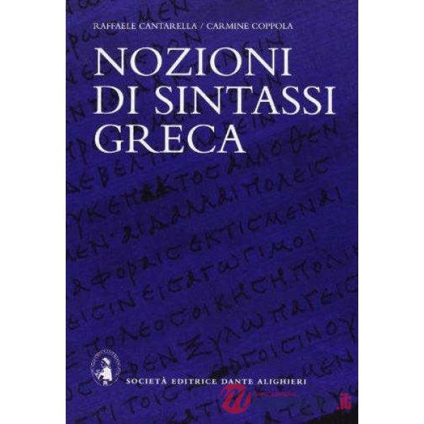 NOZIONI DI SINTASSI GRECA
