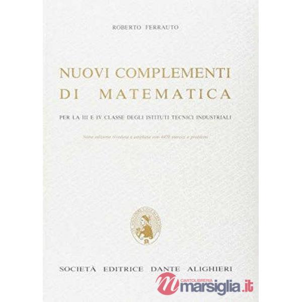 NUOVI COMPLEMENTI DI MATEMATICA, PER ITI