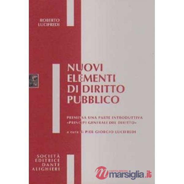 NUOVI ELEMENTI DI DIRITTO PUBBLICO, A CURA DI P. G. LUCIFREDI