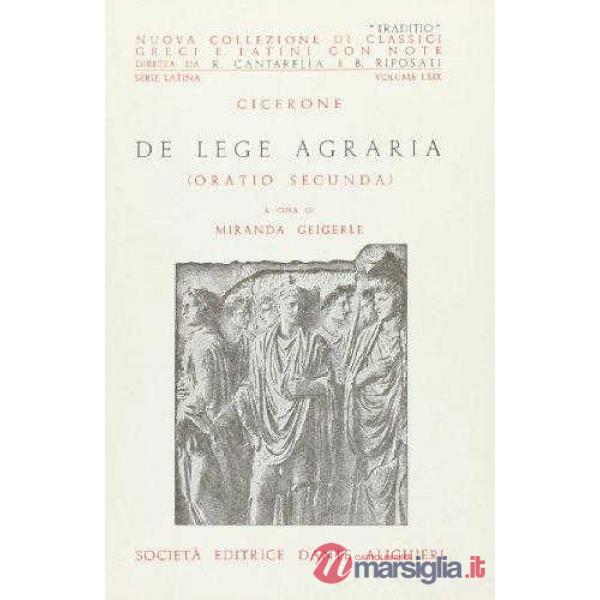 DE LEGE AGRARIA II, A CURA DI M. GEIGERLE