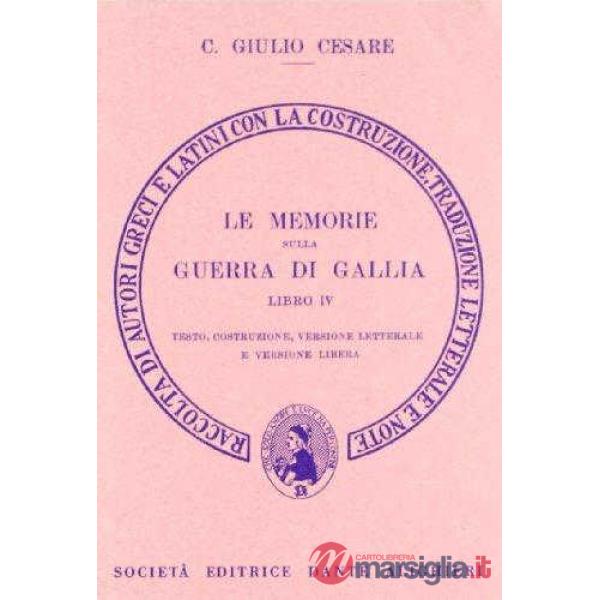GUERRA DI GALLIA, LIBRO IV