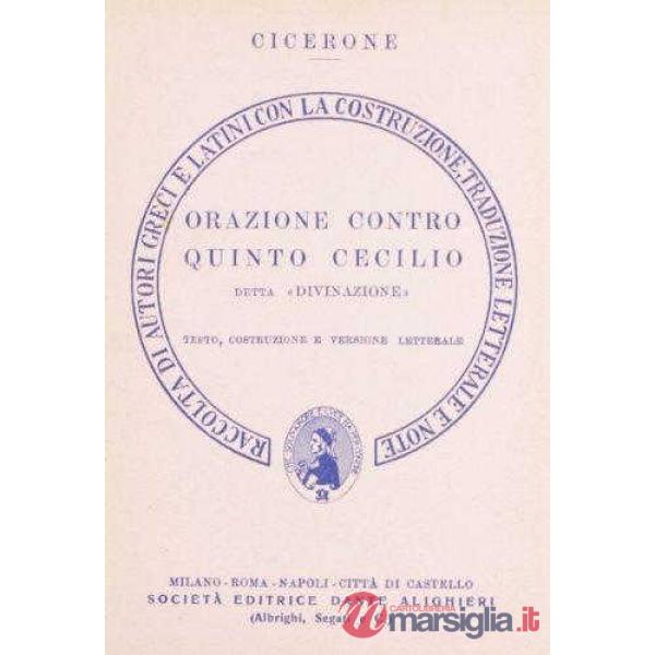 ORAZIONE CONTRO QUINTO CECILIO