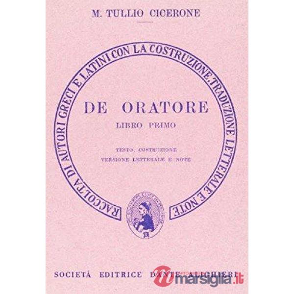 DE ORATORE, LIBRO I