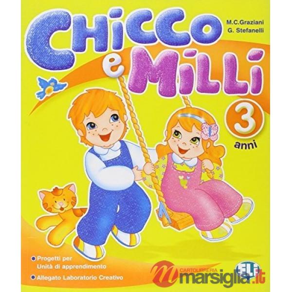 CHICCO E MILLI-3 ANNI+Q.LABOR.