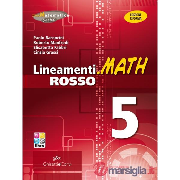 LINEAMENTI MATH ROSSO 5 + EB