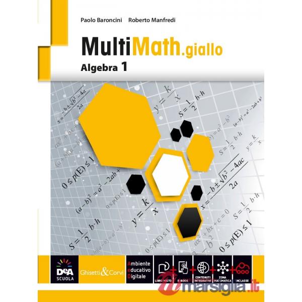 MULTIMATH GIALLO ALGEBRA 1 + EB