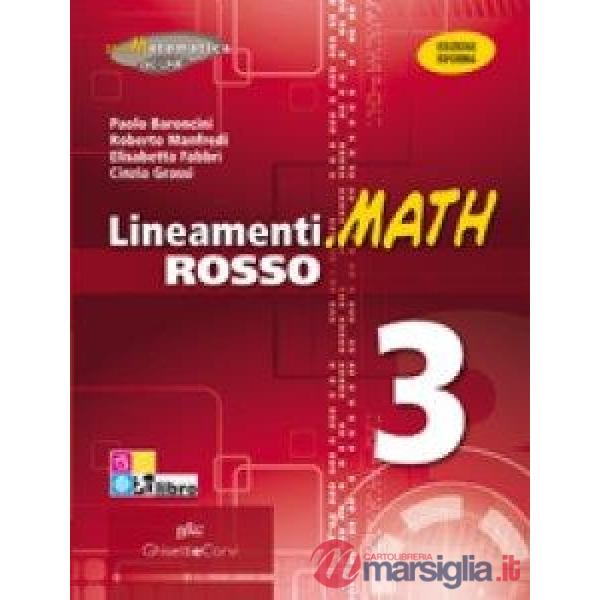 LINEAMENTI. MATH VOL. 3 ROSSO EDIZIONE RIFORMA EBOOK