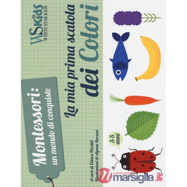Mia prima scatola dei colori. Montessori: un mondo di conquiste. Ediz. a colori. Con gadget. Con Poster (La)