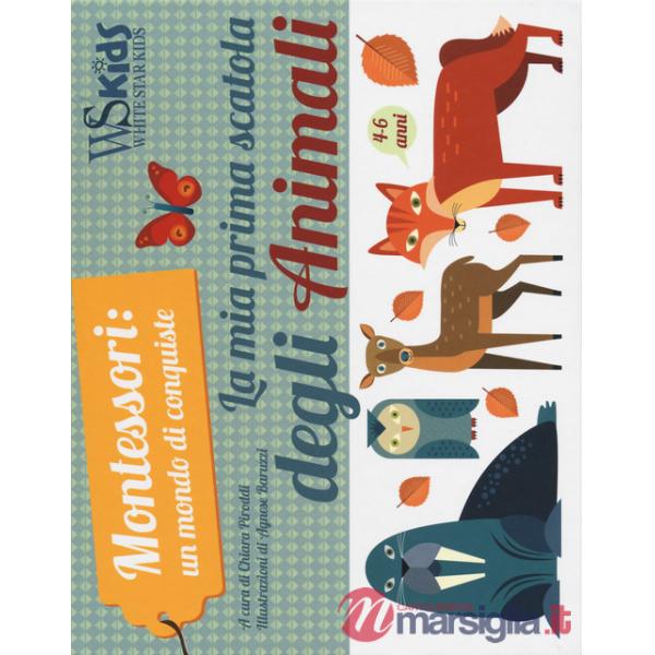 Mia prima scatola degli animali. Montessori: un mondo di conquiste. Ediz. a colori. Con gadget. Con Poster (La)