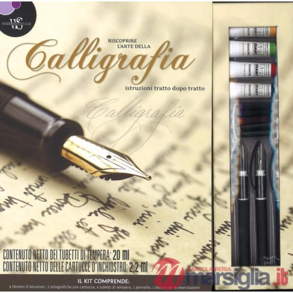 Riscoprire l'arte della calligrafia. Istruzioni tratto dopo tratto. Con gadget