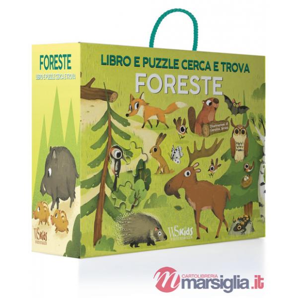 Foreste. Libro e puzzle cerca e trova. Ediz. a colori. Con puzzle