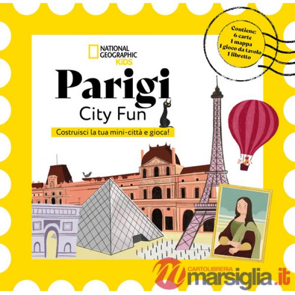 Box Parigi city fun. Costruisci la tua mini-città e gioca! Con Libro con legatura a punto metallico
