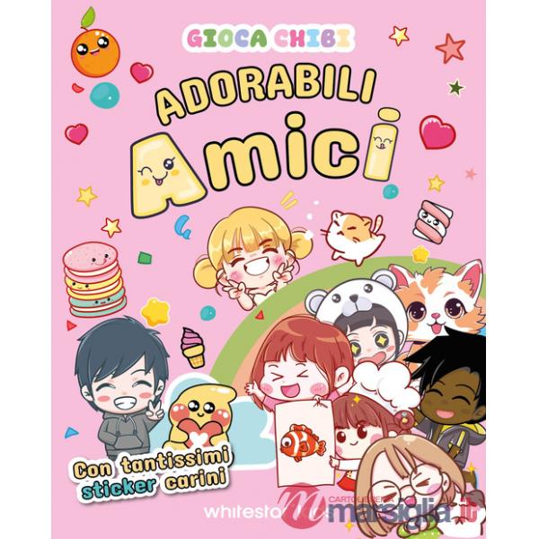 Adorabili amici con tantissimi sticker carini. Giocachibi