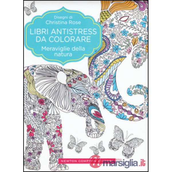 Meraviglie della natura. Libri antistress da colorare