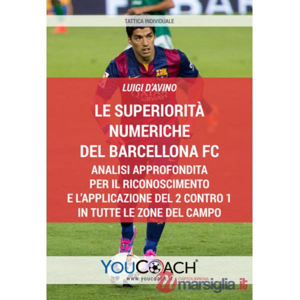 Superiorità numeriche del Barcellona FC. Analisi approfondita per il riconoscimento e l'applicazione del 2 contro 1 in tutte le 
