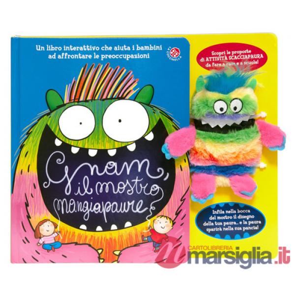 Gnam, il mostro mangiapaure. Ediz. a colori. Con peluche