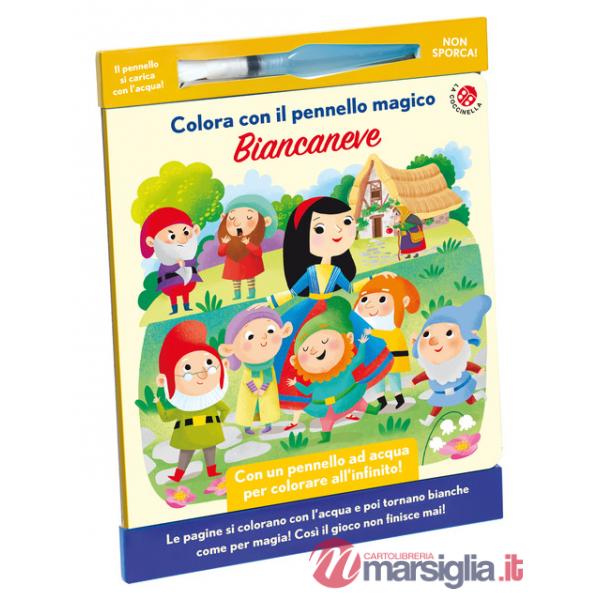 Biancaneve. Colora con il pennello magico. Ediz. illustrata. Con gadget