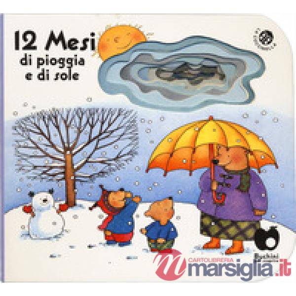 12 mesi di pioggia e di sole (edizione speciale disponibile per le librerie fisiche). Ediz. a colori