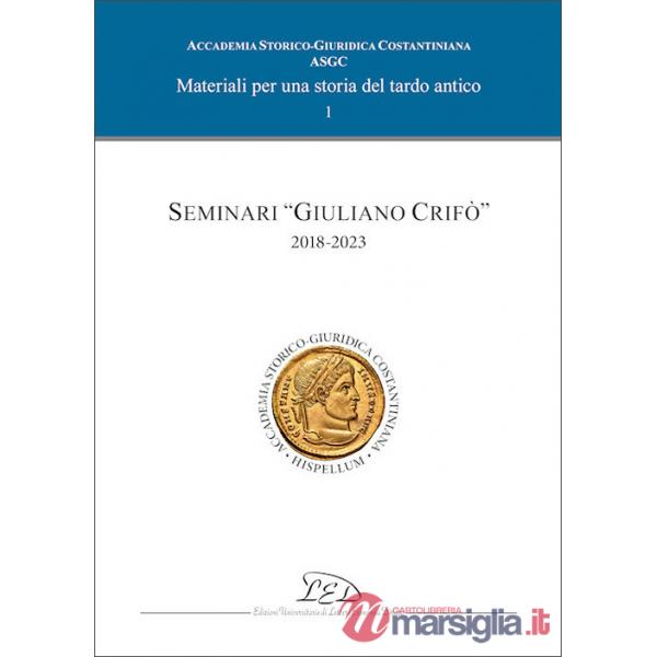 Seminari «Giuliano Crifò» 2018-2023