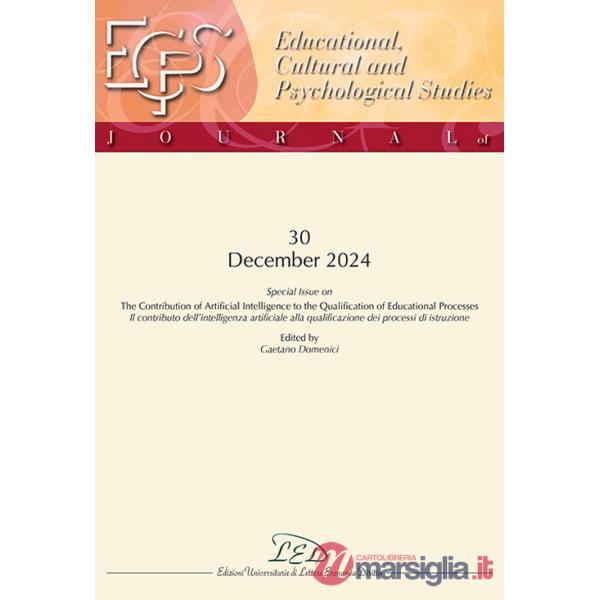 Journal of educational, cultural and psychological studies (ECPS journal) (2024). Ediz. bilingue. Vol. 30: The contribution of a