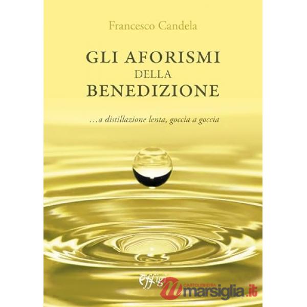 Aforismi della benedizione... A distillazione lenta, goccia a goccia (Gli)