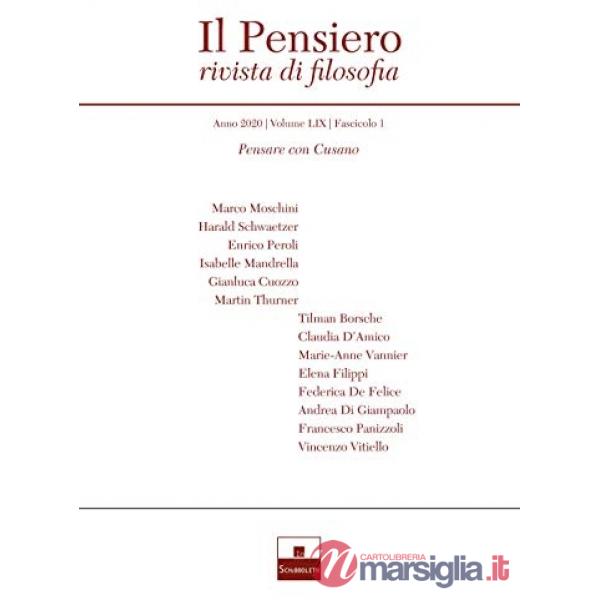 Pensiero. Rivista di filosofia (2020) (Il). Vol. 1: Niccolò Cusano