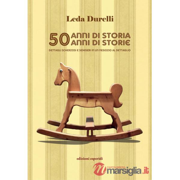50 anni di storia 50 anni di storie. Dettagli scherzosi e semiseri in un negozio al dettaglio