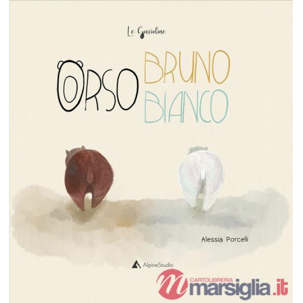 Orso bianco orso bruno