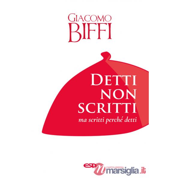 Detti non scritti ma scritti perché detti