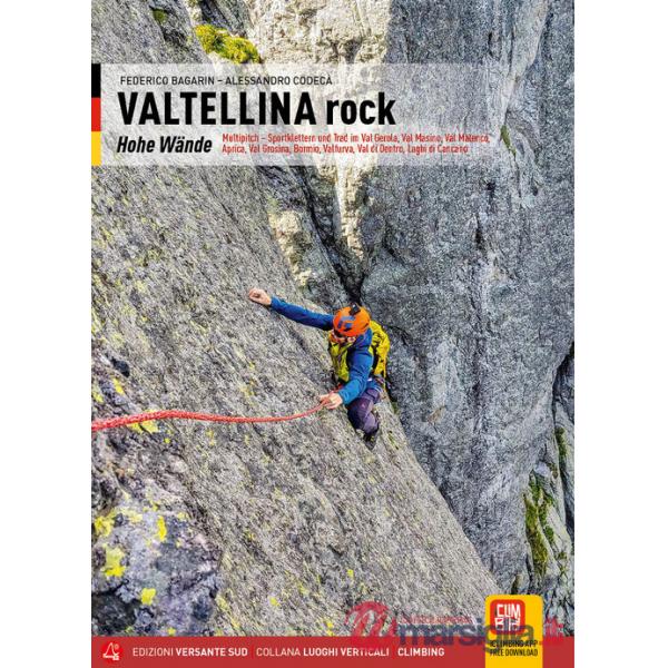 Valtellina rock. Hohe wände