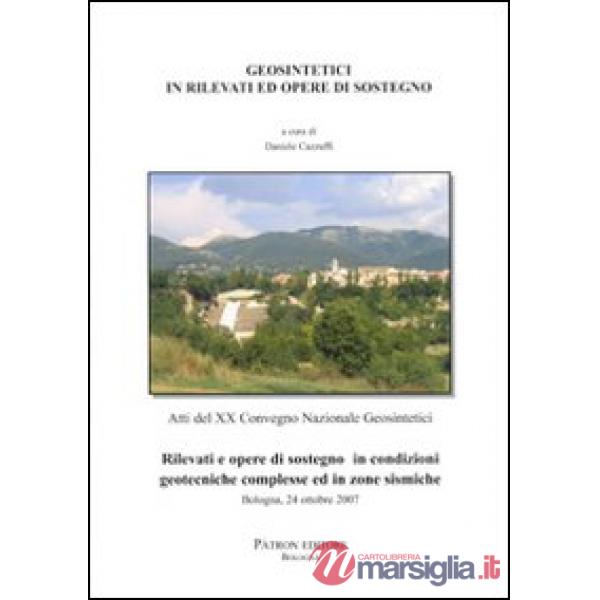 Geosintetici in rilevati ed opere di sostegno. Atti del 20° Convegno nazionale geosintetici